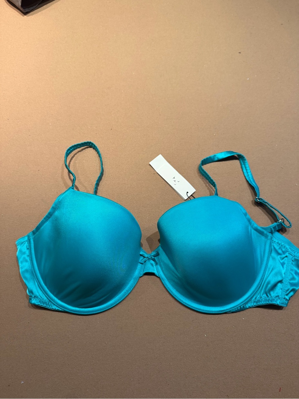 Fleur du Mal Turquoise Padded Underwire Bra